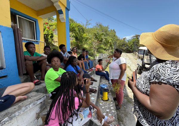 St Vincente: Farmer associations play a key role in keeping traditional practices alive through hands-on training.